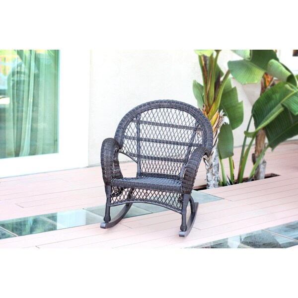 Propation W00208-R-4 Espresso Wicker Rocker Chair PR1081369 - main